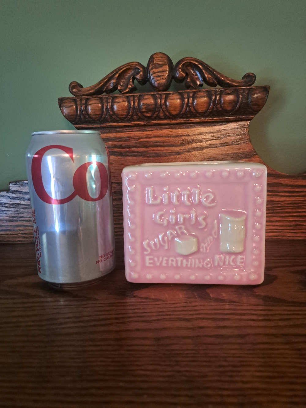 Vtg Haeger Baby Girl Planter Vase #355 Gorgeous Pink Nursery Planter